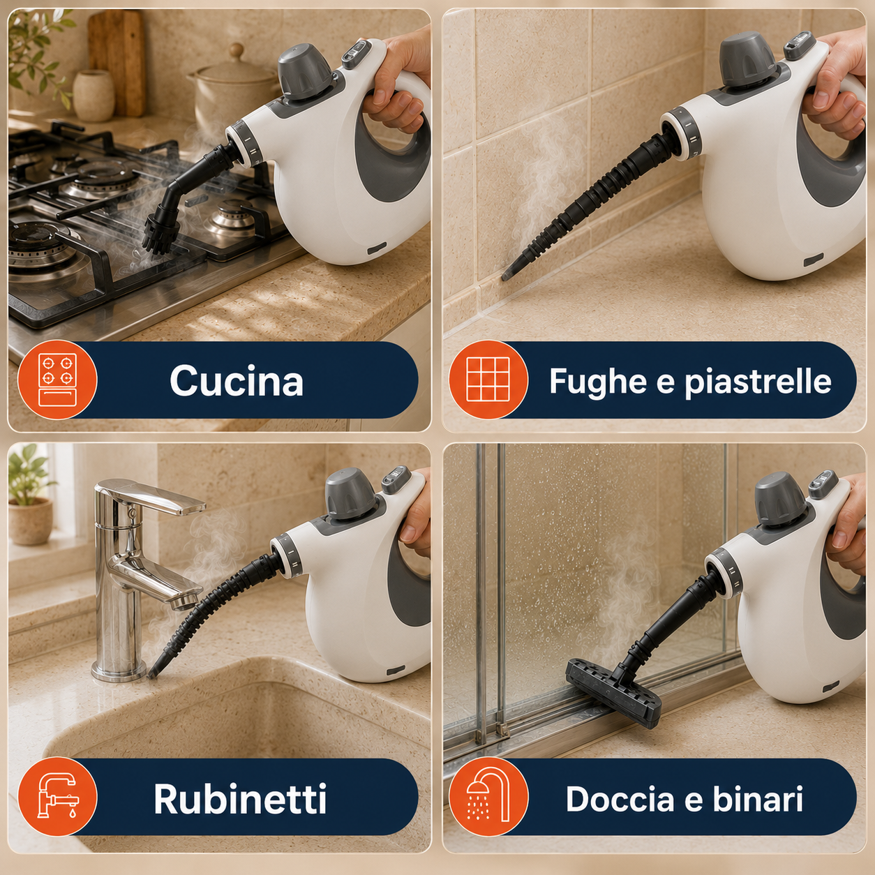 PuroVapore – Pulitore a Vapore per la Casa